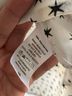 Pleione 100% Polyester Stars White Black Blouse Size M - photo 5