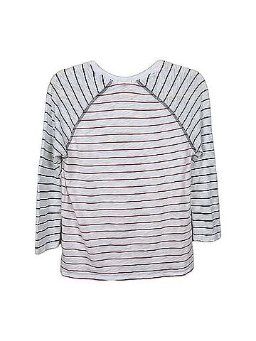 ATM Anthony Thomas Melillo Stripe Raglan Tee Long Sleeve T-Shirt (view 2)