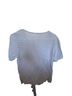 Le Lis Stripes Blue White Short Sleeve Blouse Size M - photo 2