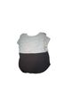 Express Gray Black Short Sleeve Blouse Size S - photo 2