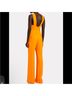 Saloni 100% Viscose 96% Polyester 4% Spandex Yellow Orange Jumpsuit Size 10 - photo 5