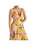Hutch 100% Polyester Tropical Pink Yellow Casual Dress Size XS - photo 2