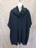 CAbi Solid Multi Color Teal Poncho Size S - photo 4