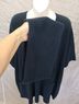 CAbi Solid Multi Color Teal Poncho Size S - photo 7