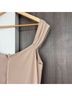 Reformation Solid Tan Cocktail Dress Size 4 - photo 11