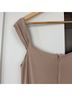 Reformation Solid Tan Cocktail Dress Size 4 - photo 10