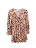 A.L.C. Floral Multi Color Casual Dress Size 6 - photo 4