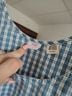 Levi's Checkered-gingham Blue White Romper Size XL - photo 3