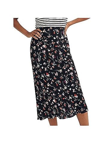 Madewell midi slip skirt Casual Skirt (view 2)