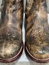 BED|STU 100% Gauze Brown Gold Ankle Boots Size 6 1/2 - photo 5