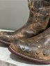 BED|STU 100% Gauze Brown Gold Ankle Boots Size 6 1/2 - photo 7