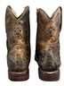 BED|STU 100% Gauze Brown Gold Ankle Boots Size 6 1/2 - photo 2