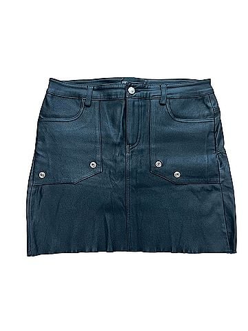 Zadig & Voltaire Jevron Leather Skirt (view 1)
