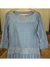 Gretchen Scott Designs Print Blue Casual Dress Size S - photo 4