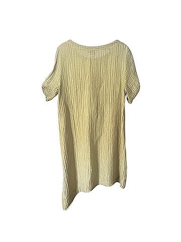Lisa Bayne Asymmetric Shirt Dress Casual Dress (view 2)