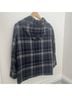 Talbots 100% Wool 100% Polyester Plaid Blue Blazer Size 14 - photo 5