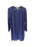 misook 100% Acrylic Solid Blue Cardigan Size M - photo 1