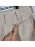 Cedric Charlier Tan Ivory Track Pants Size 6 - photo 9