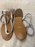 J.Crew 100% Leather White Tan Sandals Size 8 - photo 3