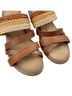 Patrizia by Spring Step Brown Multi Color Sandals Size 7 - photo 4