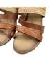 Patrizia by Spring Step Brown Multi Color Sandals Size 7 - photo 3