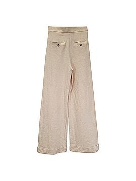 Max Mara Max Mara Rauche Trousers in Beige Linen (view 2)