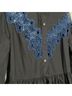 Sandro Blue Casual Dress Size S - photo 6
