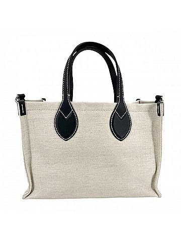 Gucci Gucci Women's Japan Limited Edition Medium Tote Bag, Handbag, Shoulder Crossbody Lido, GUCCI 772144, Cotton Linen Canvas, Leather, Beige, Navy, Silver Hardware (view 2)