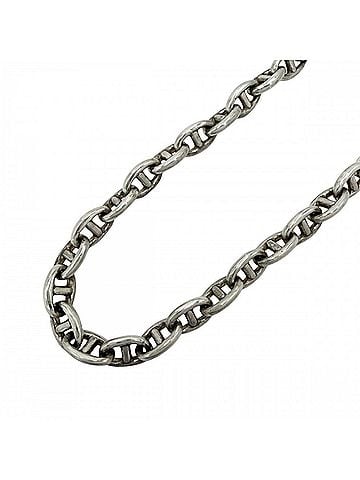 Hermès Hermes Chaine d'Ancre TPM Chain Necklace for Women, 62 Links, Vintage Jewelry, Sterling Silver 925, Approx. 29.9g (view 1)