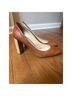 M. Gemi Solid Brown Heels Size 6 1/2 - photo 4