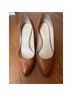 M. Gemi Solid Brown Heels Size 6 1/2 - photo 3