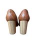 M. Gemi Solid Brown Heels Size 6 1/2 - photo 2