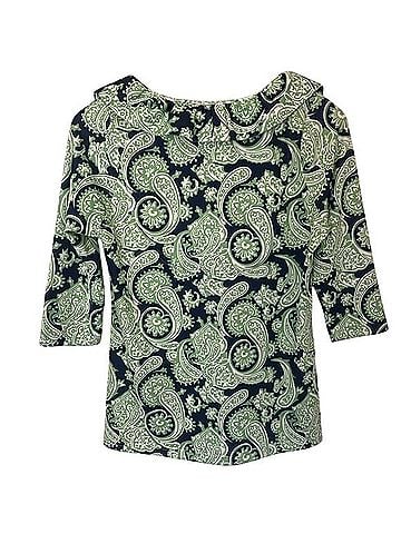 Gretchen Scott Designs Perfectly Paisely 3/4 Sleeve Blouse (view 2)