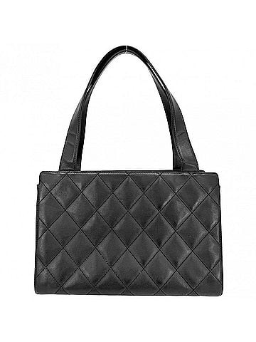 Chanel Chanel handbag for women, Matelassé, Coco Mark, tote bag, shoulder CHANEL lambskin, black, gold hardware. (view 2)