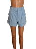 Derek Lam Blue Cargo Shorts Size 4 - photo 1