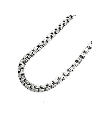 Tiffany & Co. Tiffany &amp; Co. Venetian Chain Necklace for Men and Women, Sterling Silver 925, Approx. 39.1g (view 1)