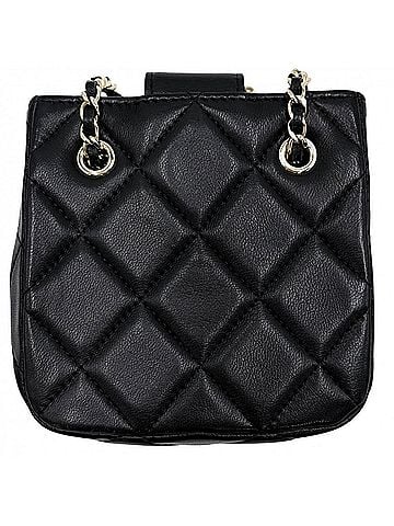Chanel Chanel Shoulder Bag for Women, Mini Pouch, Coco Mark, Crossbody, Matelassé, Leather, Black, Gold Hardware (view 2)