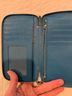 Coach 100% Leather Blue Leather Wallet One size - photo 3