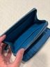 Coach 100% Leather Blue Leather Wallet One size - photo 5