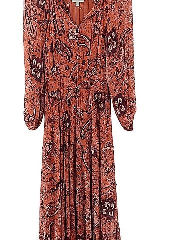 Cleobella Ellowen Paisley Chiffon Maxi Dress Cocktail Dress (view 2)
