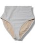Fabletics Solid Multi Color White Ivory One Piece Swimsuit Size M - photo 6
