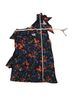Parker 100% Polyester Floral Black Casual Dress Size XS - photo 6