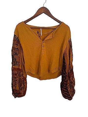 Free People Short Sleeve Blouse (view 1)