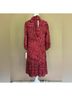 Nanette Lepore 100% Polyester 100% Polyester Multi Color Red Cocktail Dress Size 6 - photo 13