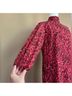 Nanette Lepore 100% Polyester 100% Polyester Multi Color Red Cocktail Dress Size 6 - photo 4
