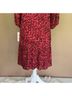 Nanette Lepore 100% Polyester 100% Polyester Multi Color Red Cocktail Dress Size 6 - photo 7