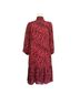 Nanette Lepore 100% Polyester 100% Polyester Multi Color Red Cocktail Dress Size 6 - photo 1