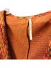 Free People Chevron-herringbone Red Orange Jumpsuit Size S - photo 3