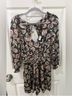 Maje Floral Multi Color Romper Size 8 - photo 5