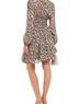 Maje Floral Multi Color Cocktail Dress Size 8 - photo 3